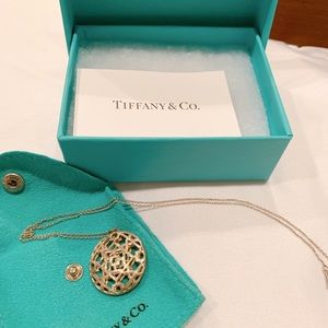Retired limited edition  Tiffany & Co necklace.